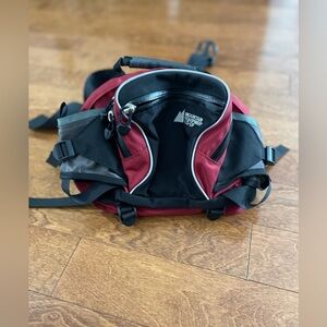 Mountain Gear Red and Black Belt Bag